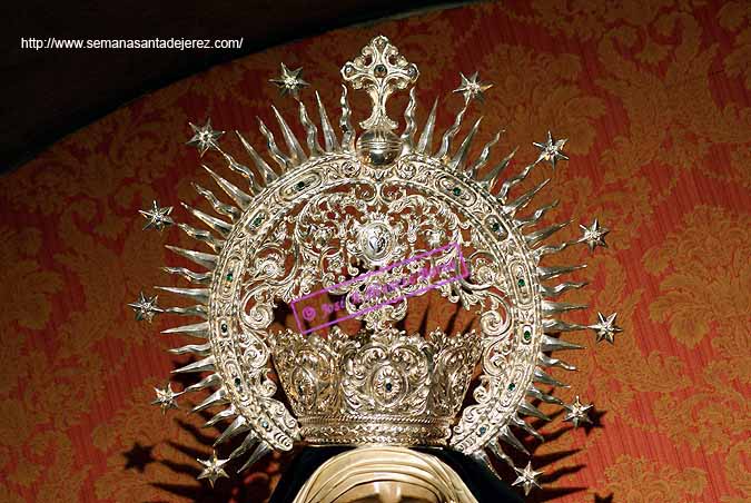 Corona de camarin de María Santísima de los Dolores 