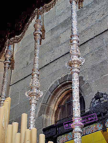 Varales del Paso de Palio de María Santísima de los Dolores