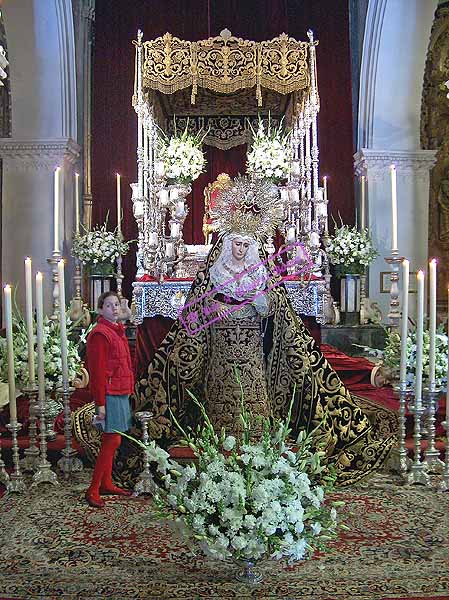 Besamanos de María Santísima de los Dolores (12 de marzo de 2006)