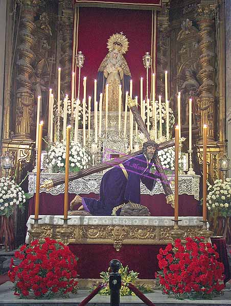 Besapiés de Nuestro Padre Jesús de la Salud en sus 3 Caídas (5 de marzo de 2004)