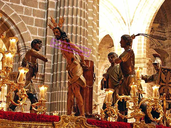 Paso de Misterio de la Sagrada Flagelación de Nuestro Señor 