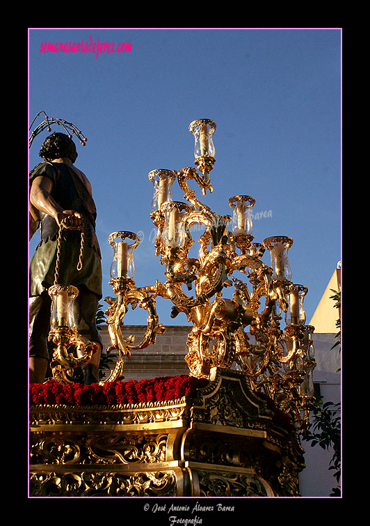 Candelabro del Paso de Misterio de la Sagrada Flagelación de Nuestro Señor