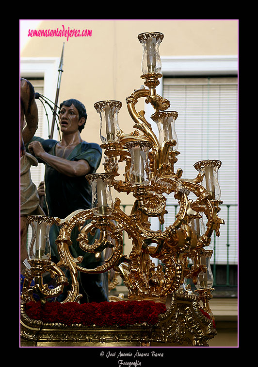 Candelabro del Paso de Misterio de la Sagrada Flagelación de Nuestro Señor