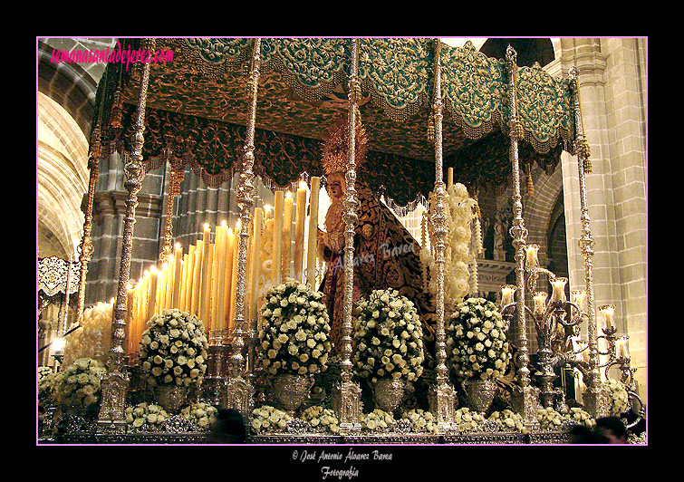 Paso de Palio de María Santísima de la Amargura