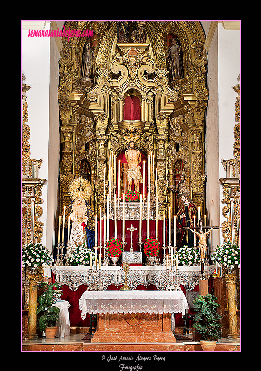 Altar de Cultos de la Hermandad de la Flagelación 2012