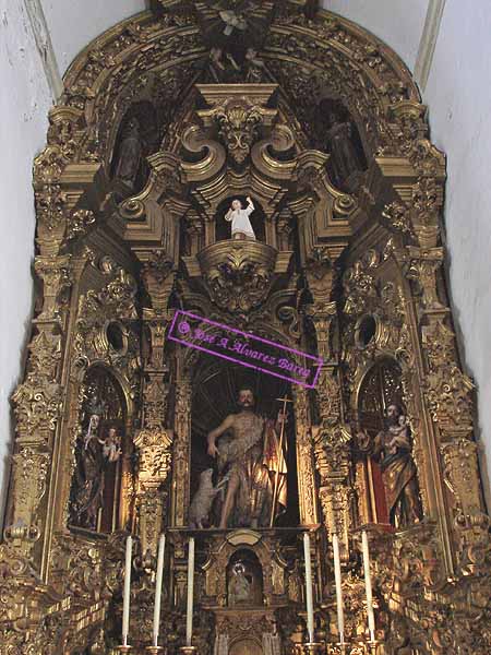 Retablo Principal de la Iglesia Parroquial de San Juan Bautista (Los Descalzos) 