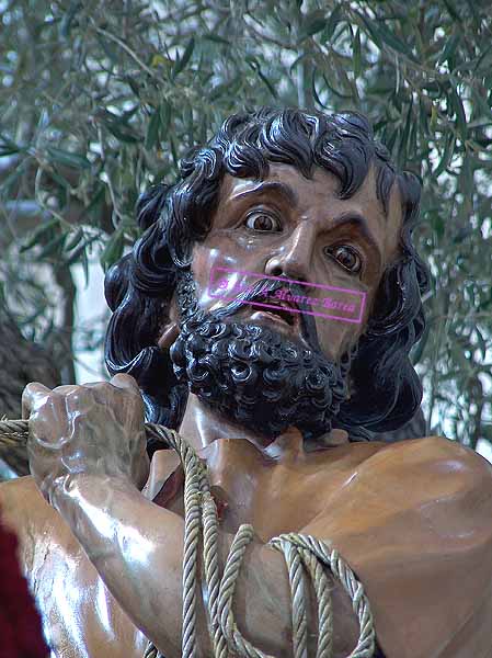 "Chupaceite", sayón del Paso de Nuestro Padre Jesús del Prendimiento