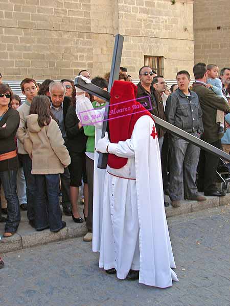 Penitente de la Hermandad del Prendimiento