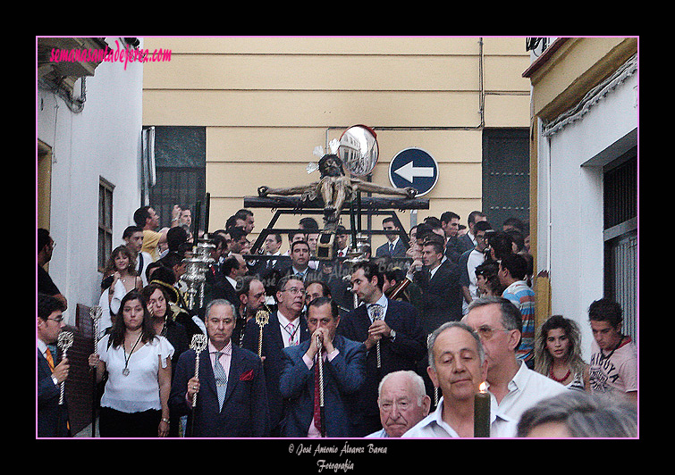 23 de Septiembre de 2007 - Salida Extraordinaria del Santísimo Cristo de la Vera-Cruz por la clausura del Congreso de Hermandades de la Vera-Cruz celebrado en Jerez de la Frontera.