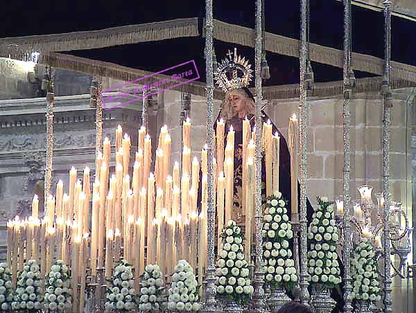 Paso de Palio de Nuestra Señora de las Lágrimas 