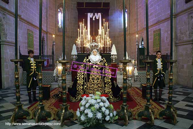 Besamanos de Nuestra Señora de las Lágrimas (8 de marzo de 2009)