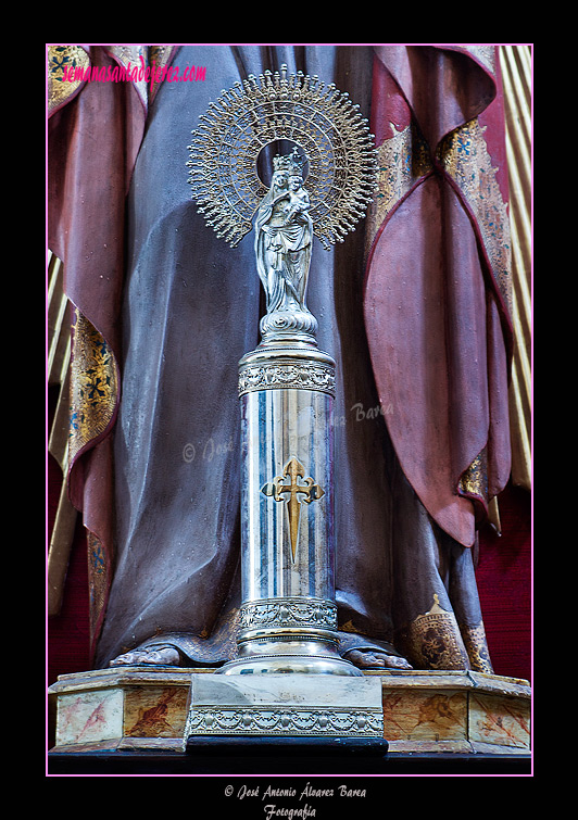 Virgen del Pilar (Capilla del Sagrario - Iglesia de San Juan de los Caballeros)