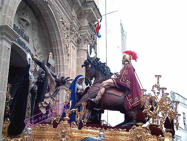 Paso de Misterio de la Sagrada Lanzada