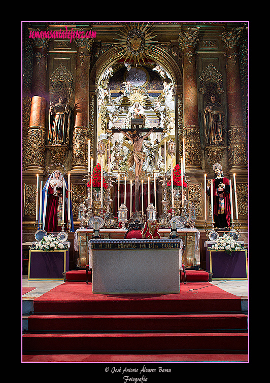 Altar de Cultos de la Hermandad de la Sagrada Lanzada 2012