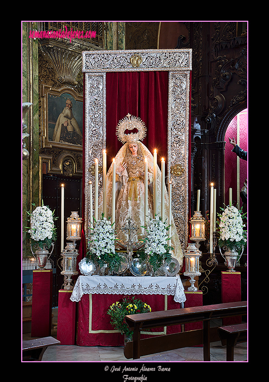 Altar de Cultos del Triduo en honor de Nuestra Señora del Buen Fin (13, 14 y 15 de Septiembre de 2012)