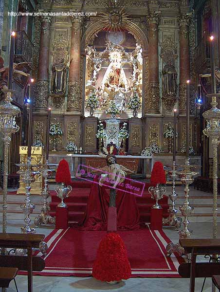 Besapiés del Santísimo Cristo de la Sagrada Lanzada (21 de marzo de 2004)