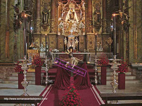 Besapiés del Santísimo Cristo de la Sagrada Lanzada (18 de marzo de 2007)