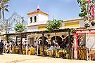 Caseta de la Hermandad del Rocio de Jerez. Feria del Caballo 2012