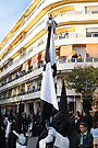 Bandera del Señor de la Hermandad de la Oración en el Huerto