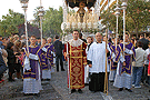 Cuerpo de Acólitos del Paso de Palio de la Hermandad de la Oración en el Huerto