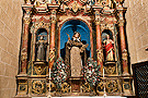 Cuerpo principal del retablo de Santo Tomás de Aquino (Iglesia Conventual Dominica de Santo Domingo)