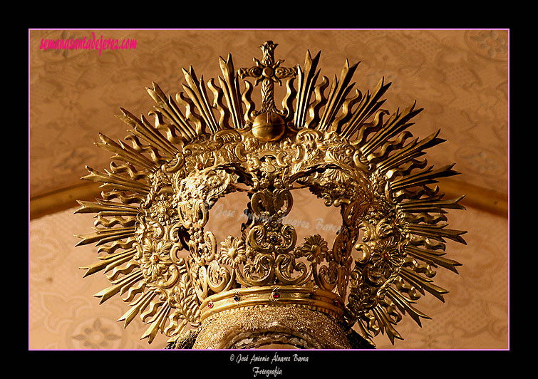 Corona de camarin de María Santísima de la Encarnación