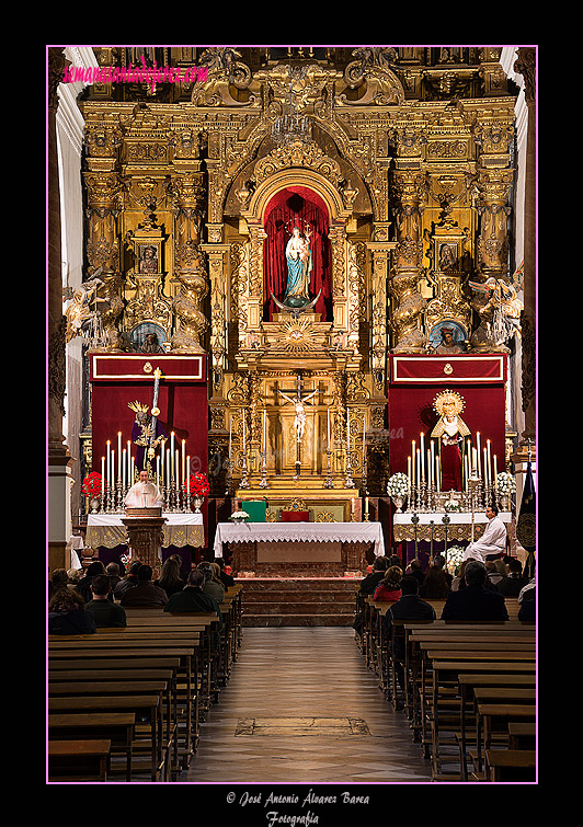 Altar de Cultos de la Hermandad de las Cinco Llagas 2012