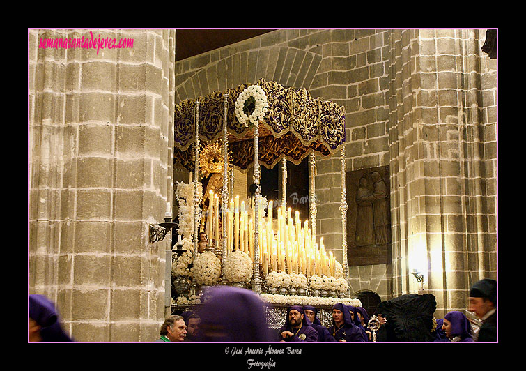 Paso de Palio de Nuestra Madre y Señora del Traspaso