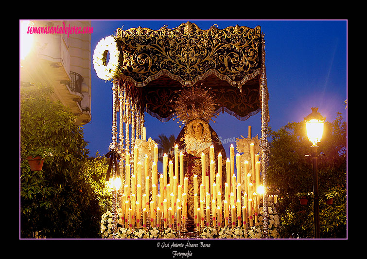 Paso de Palio de Nuestra Madre y Señora del Traspaso