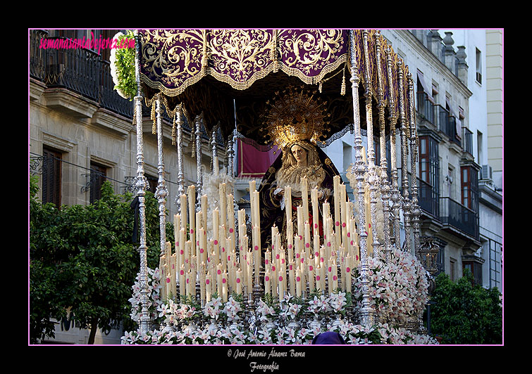 Paso de Palio de Nuestra Madre y Señora del Traspaso