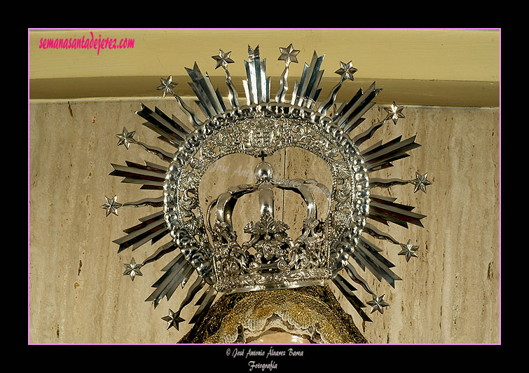 Corona de camarin de Nuestra Madre y Señora del Traspaso