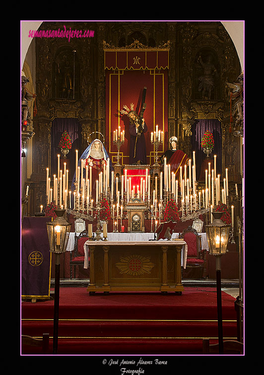 Altar de Cultos de la Hermandad del Nazareno 2011