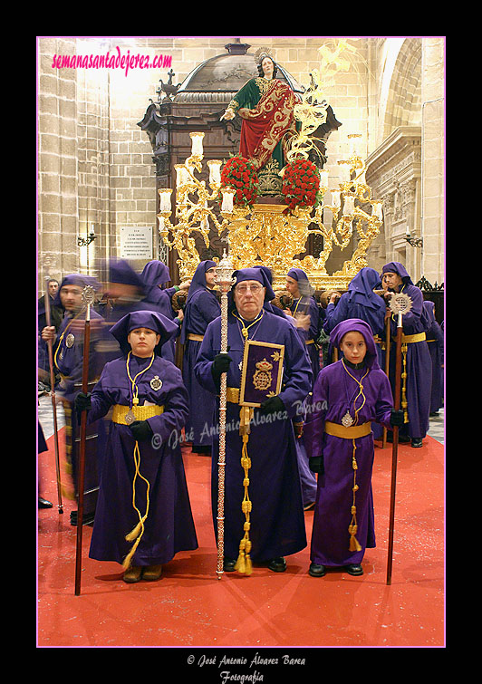 Presidencia del Libro de Reglas de la Hermandad del Nazareno