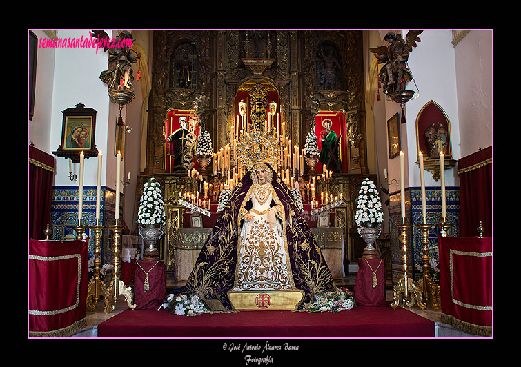 Besamanos extraordinario de Nuestra Madre y Señora del Traspaso tras su restauración (18 de septiembre de 2011)