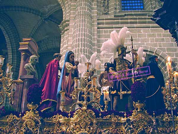 Paso de Misterio de Nuestro Padre Jesús de la Sentencia y Humildad 