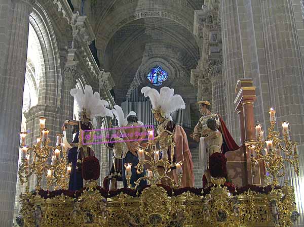 Paso de Misterio de Nuestro Padre Jesús de la Sentencia y Humildad 