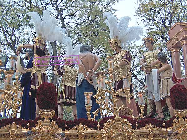 Paso de Misterio de Nuestro Padre Jesús de la Sentencia y Humildad 