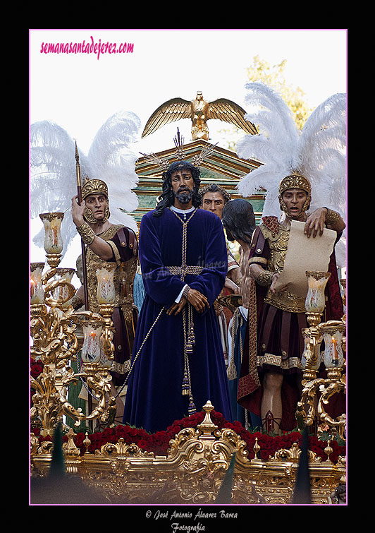 Paso de Misterio de Nuestro Padre Jesús de la Sentencia y Humildad 