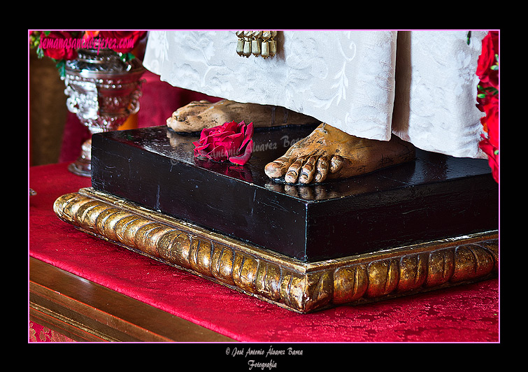 Pies de Nuestro Padre Jesús de la Sentencia y Humildad 