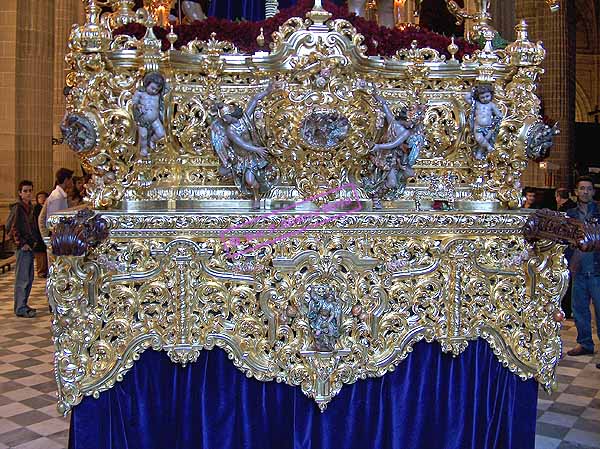 Frontal del Paso de Misterio de Nuestro Padre Jesús de la Sentencia y Humildad 