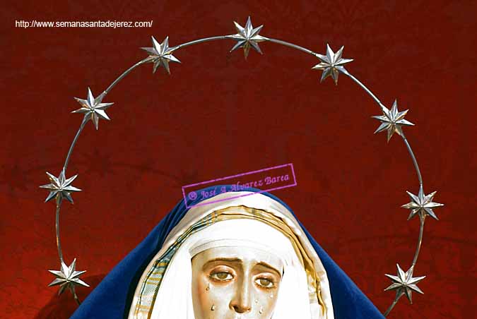 Aureola de estrellas de Nuestra Señora de la Esperanza