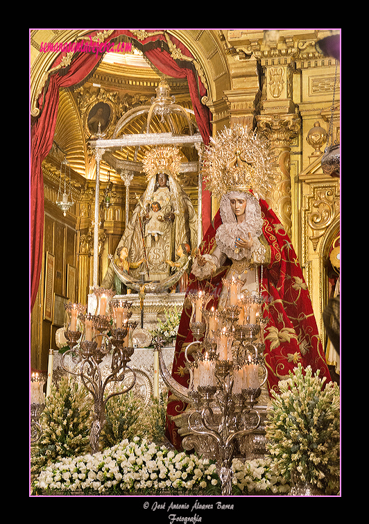 Imposición de la Medalla de Oro de la Ciudad de Jerez a Nuestra Señora de la Esperanza de la Yedra en la Basílica de la Merced (30 de septiembre de 2012)