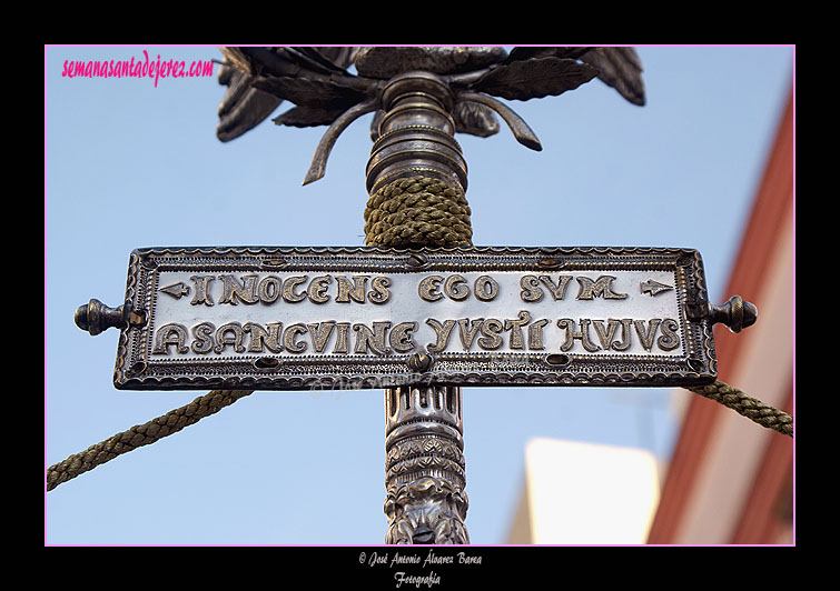 Detalle del Senatus de la Hermandad de la Yedra