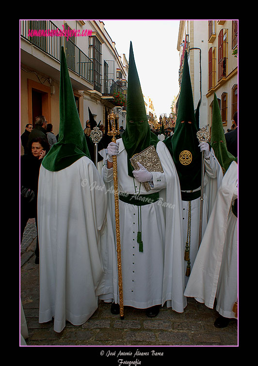 Presidencia del Libro de Reglas de la Hermandad de la Yedra