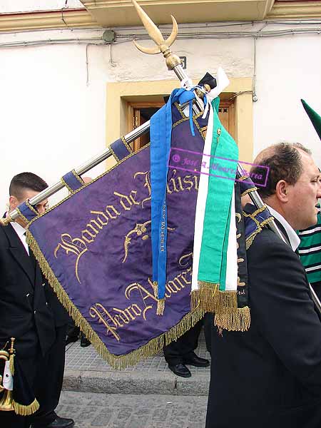 Banderin de la Banda de Música Maestro Pedro Alvarez Hidalgo, de Puerto Real (Cádiz)