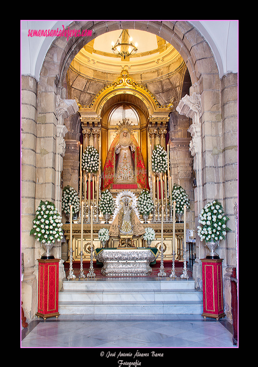 Besamanos de Nuestra Señora del Rosario (7 de octubre de 2012)