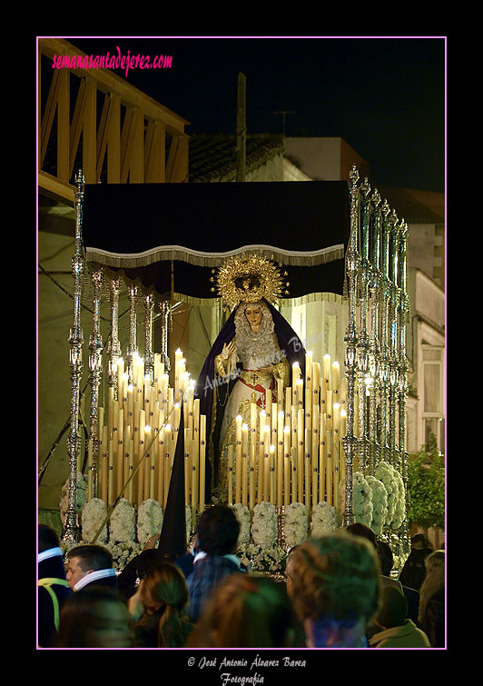 Paso de palio de María Santísima del Dulce Nombre