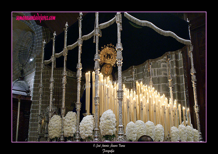 Paso de palio de María Santísima del Dulce Nombre