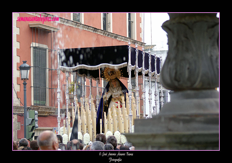 Paso de palio de María Santísima del Dulce Nombre