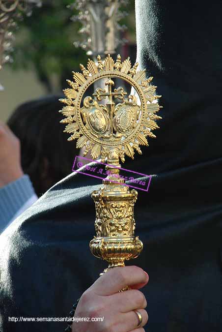 Galleta de vara de la Hermandad del Cristo de la Buena Muerte